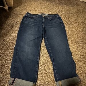 Torrid Dark Blue Boyfriend Jeans